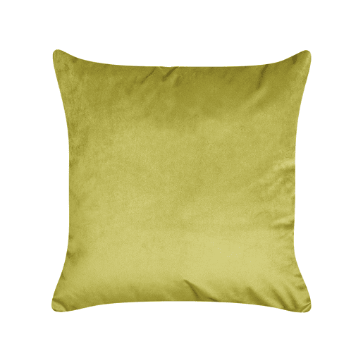 Conjunto de 2 almofadas decorativas AEONIUM Veludo 45 x 45 cm Verde-oliva Padrão abstracto