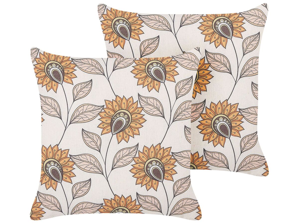 Beliani Cojín decorativo TUBEROSE
