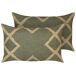 Beliani Cojín decorativo GOPI 30x50 Beliani Cojín decorativo GOPI 30x50 Verde