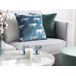 Beliani Cojín decorativo BLUEBELL 45x45 Beliani Cojín decorativo BLUEBELL 45x45 Azul