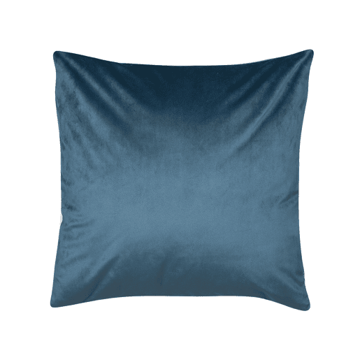 Conjunto de 2 almofadas decorativas BLUEBELL Veludo 45 x 45 cm Azul Padrão animal