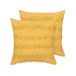 Beliani Cojín decorativo AGASTACHE 45x45 Beliani Cojín decorativo AGASTACHE 45x45 Amarillo