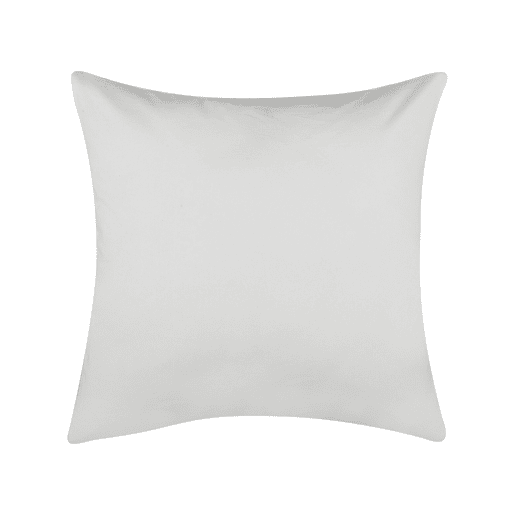 Conjunto de 2 almofadas decorativas ALYSSUM Algodão 45 x 45 cm Branco Padrão em treliça