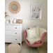 Beliani Cojín decorativo ALYSSUM 45x45 Beliani Cojín decorativo ALYSSUM 45x45 Blanco/ Beige