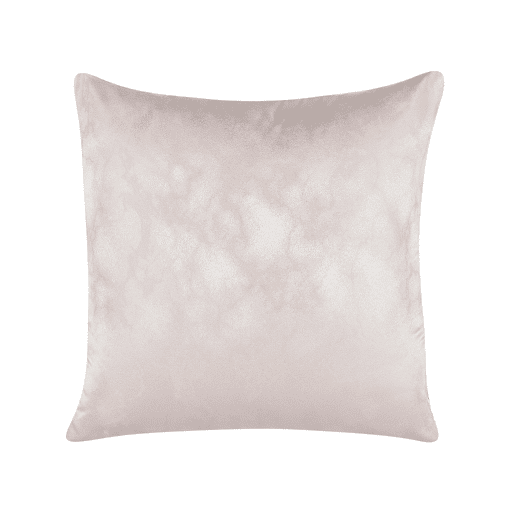 Conjunto de 2 almofadas decorativas CASSIA 45 x 45 cm Rosa Padrão geométrico