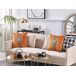 Beliani Cojín decorativo CEROPEGIA 45x45 Beliani Cojín decorativo CEROPEGIA 45x45 Naranja