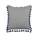 Beliani Cojín decorativo CARPINUS 45x45 Beliani Cojín decorativo CARPINUS 45x45 Gris