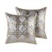 Beliani Cojín decorativo CASSIA 45x45 Beliani Cojín decorativo CASSIA 45x45 Gris