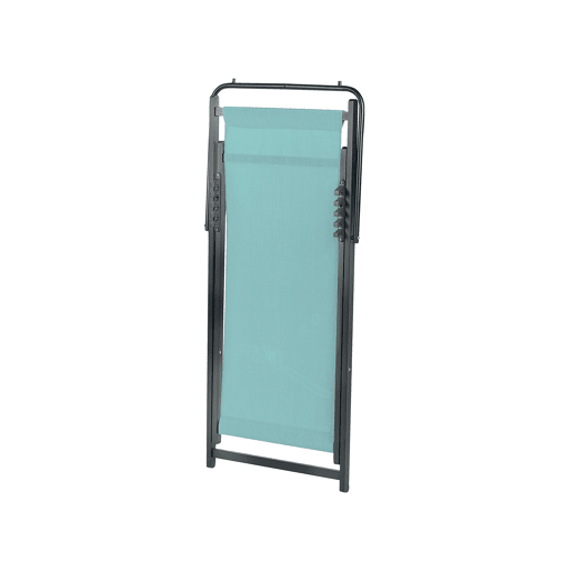 Cadeira de praia dobrável LOCRI II Metal Turquesa