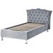 Beliani Cama con almacenaje Terciopelo METZ 126x217 Beliani Cama con almacenaje Terciopelo METZ 126x217 Beige