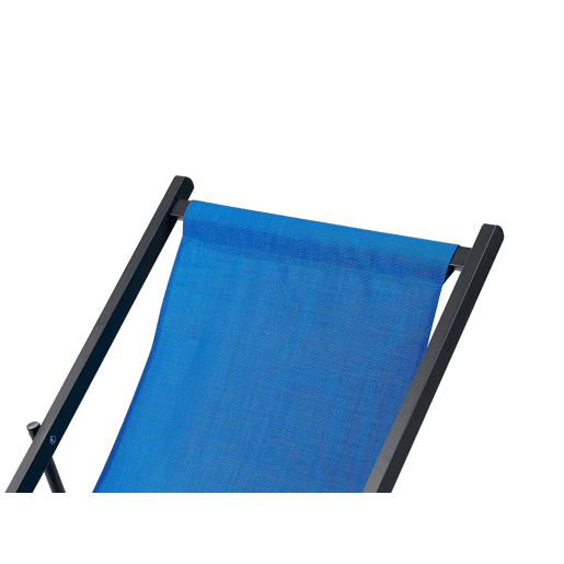 Cadeira de praia dobrável LOCRI II Metal Azul