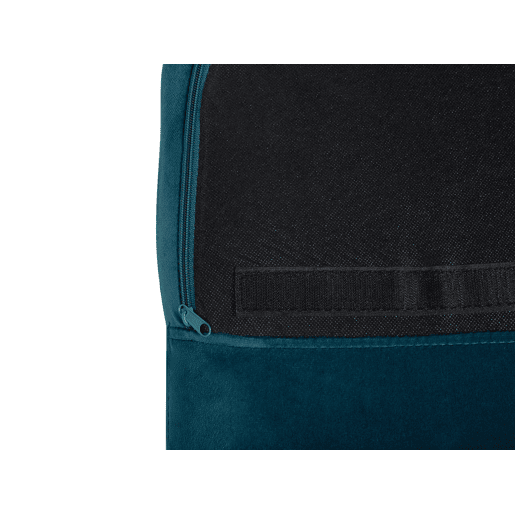 Poltrona de Baloiço ELLAN Veludo Azul turquesa