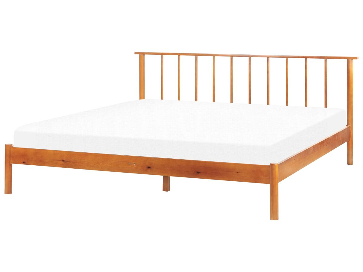 Beliani Cama Madera de pino BARRET 196x210