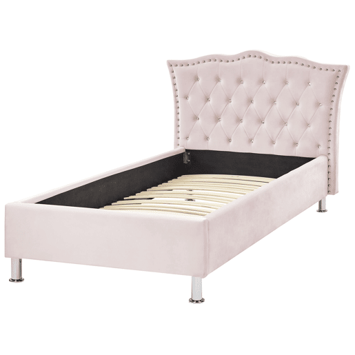 Beliani Cama Veludo METZ