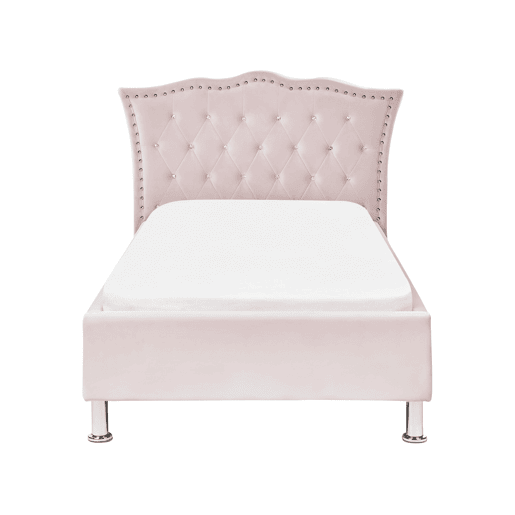 Beliani Cama Veludo METZ
