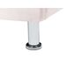 Beliani Cama Terciopelo METZ 126x217 Beliani Cama Terciopelo METZ 126x217 Rosa Talco