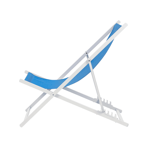 Cadeira de praia dobrável LOCRI II Metal Azul