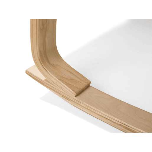 Poltrona de Baloiço WESTON Tecido Creme claro