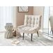 Beliani Sillón ALVESTA Beliani Sillón ALVESTA Beige