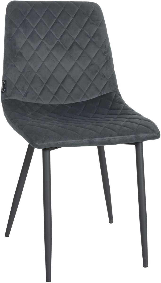 Silla de comedor Telde de terciopelo