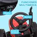 Coche Eléctrico Infantil PP, Metal HOMCOM Coche Eléctrico Infantil PP, Metal HOMCOM Rojo