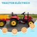 Coche Eléctrico Infantil PP, Metal HOMCOM Coche Eléctrico Infantil PP, Metal HOMCOM Rojo