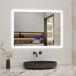Espejo de baño LED + Bluetooth + Lupa 60x80 Espejo de baño LED + Bluetooth + Lupa 60x80 Natural
