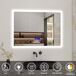Espejo de baño LED + Bluetooth + Lupa 60x80 Espejo de baño LED + Bluetooth + Lupa 60x80 Natural