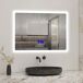Espejo de baño LED + Bluetooth + Lupa 60x80 Espejo de baño LED + Bluetooth + Lupa 60x80 Natural