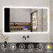 Espejo de baño LED + Bluetooth + Lupa 70x120 Espejo de baño LED + Bluetooth + Lupa 70x120 Natural
