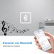 Espejo de baño LED + Bluetooth + Lupa 70x120 Espejo de baño LED + Bluetooth + Lupa 70x120 Natural