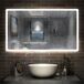 Espejo de baño LED + Bluetooth + antivaho 80x140 Espejo de baño LED + Bluetooth + antivaho 80x140 Natural
