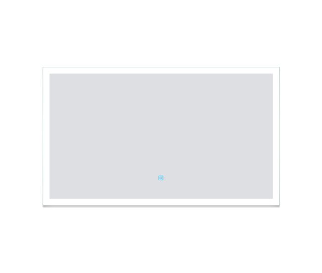 Espejo de baño led 120×70cm + antivaho + interruptor táctil