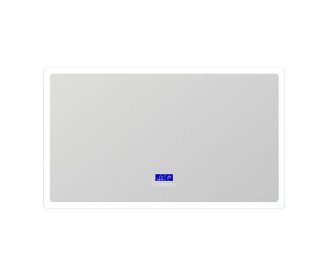 Espejo de baño led 100×60cm + bluetooth + lupa