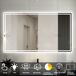 Espejo de baño LED+Bluetooth+Antivaho 80x140 Espejo de baño LED+Bluetooth+Antivaho 80x140 Natural