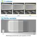 Espejo de baño LED+Bluetooth+Antivaho 80x140 Espejo de baño LED+Bluetooth+Antivaho 80x140 Natural