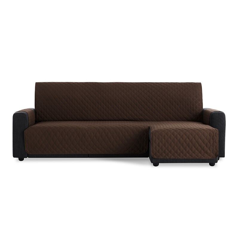 MAXIFUNDAS- Cubre Sofá Chaise Longue Acolchado MAUI. Cubre chaise longue Brazo derecho 200 cm Azul