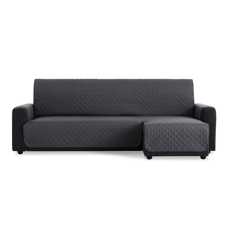 MAXIFUNDAS- Cubre Sofá Chaise Longue Acolchado MAUI. Cubre chaise longue Brazo derecho 240 cm Beige