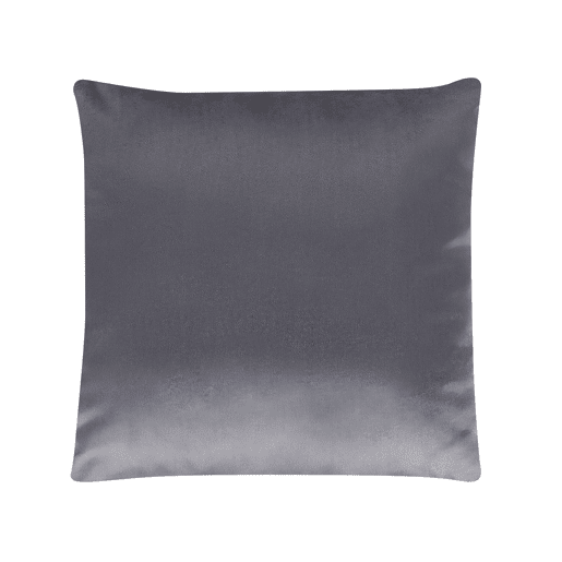 Conjunto de 2 almofadas decorativas ASPIDISTRA Veludo 45 x 45 cm Cinzento Padrão geométrico