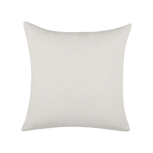 Conjunto de 2 almofadas decorativas ARBOR 45 x 45 cm Creme Padrão floral