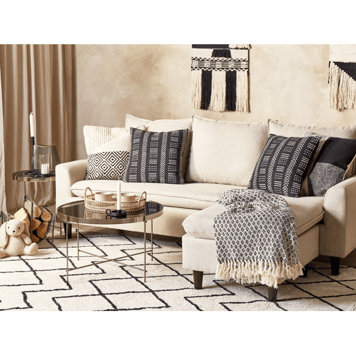 Beliani Almofada decorativa BENZOIN