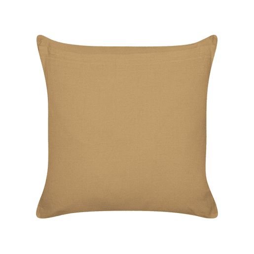 Almofada decorativa BANYAN Algodão 45 x 45 cm Cor de areia Padrão geométrico