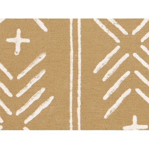Almofada decorativa BANYAN Algodão 45 x 45 cm Cor de areia Padrão geométrico