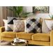 Beliani Cojín decorativo BHUSAWAL Beliani Cojín decorativo BHUSAWAL Negro
