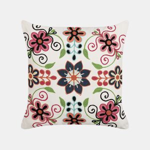 Almofada decorativa BAHRAICH Algodão 50 x 50 cm Multicolor Padrão floral