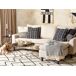 Beliani Cojín decorativo BENZOIN Beliani Cojín decorativo BENZOIN Blanco/ Beige
