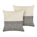 Beliani Cojín decorativo CALANTHE Beliani Cojín decorativo CALANTHE Beige