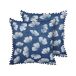 Beliani Cojín decorativo DANDELION Beliani Cojín decorativo DANDELION Azul