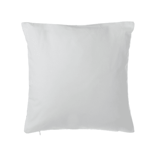 Conjunto de 2 almofadas decorativas CLEOME 45 x 45 cm Branco Cinzento Azul Padrão geométrico