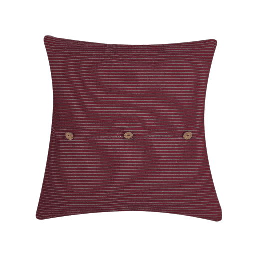 Almofada decorativa CAMPANULA 45 x 45 cm Vermelho Sólido
